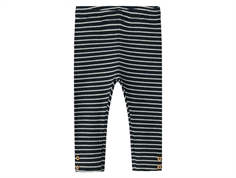 Name It dark sapphire striped long johns